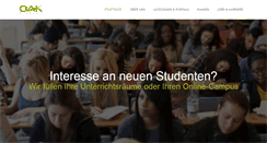 Desktop Screenshot of online-akademie.com